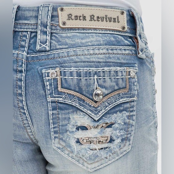 Rock Revival Fay Stretch Short - Picture 4 of 15